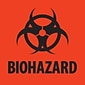 Tape Logic™ Biohazard Regulated Label, 4" x 4", 500/Roll