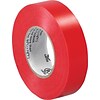 Tape Logic™ 3/4(W) x 20 yds(L) Vinyl Electrical Tape, Red, 10/Pack