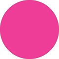 Tape Logic 4 Circle Inventory Label, Fluorescent Pink, 500/Roll
