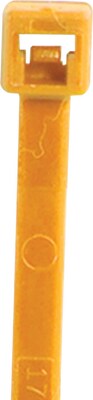 BOX Partners  40 lbs. Cable Tie, 5 1/2(L),  Fluorescent Orange, 1000/Case