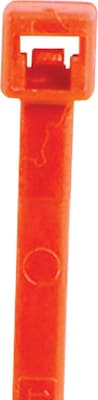 BOX Partners  40 lbs. Cable Tie, 5 1/2(L),  Fluorescent Red, 1000/Case