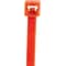BOX Partners  40 lbs. Cable Tie, 5 1/2(L),  Fluorescent Red, 1000/Case