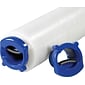 Box Partners Hand Saver Stretch Film Dispenser with Tensioner, Blue, 1 Pair (SF1018)