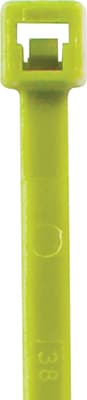 BOX Partners  40 lbs. Cable Tie, 8(L),  Fluorescent Green, 1000/Case