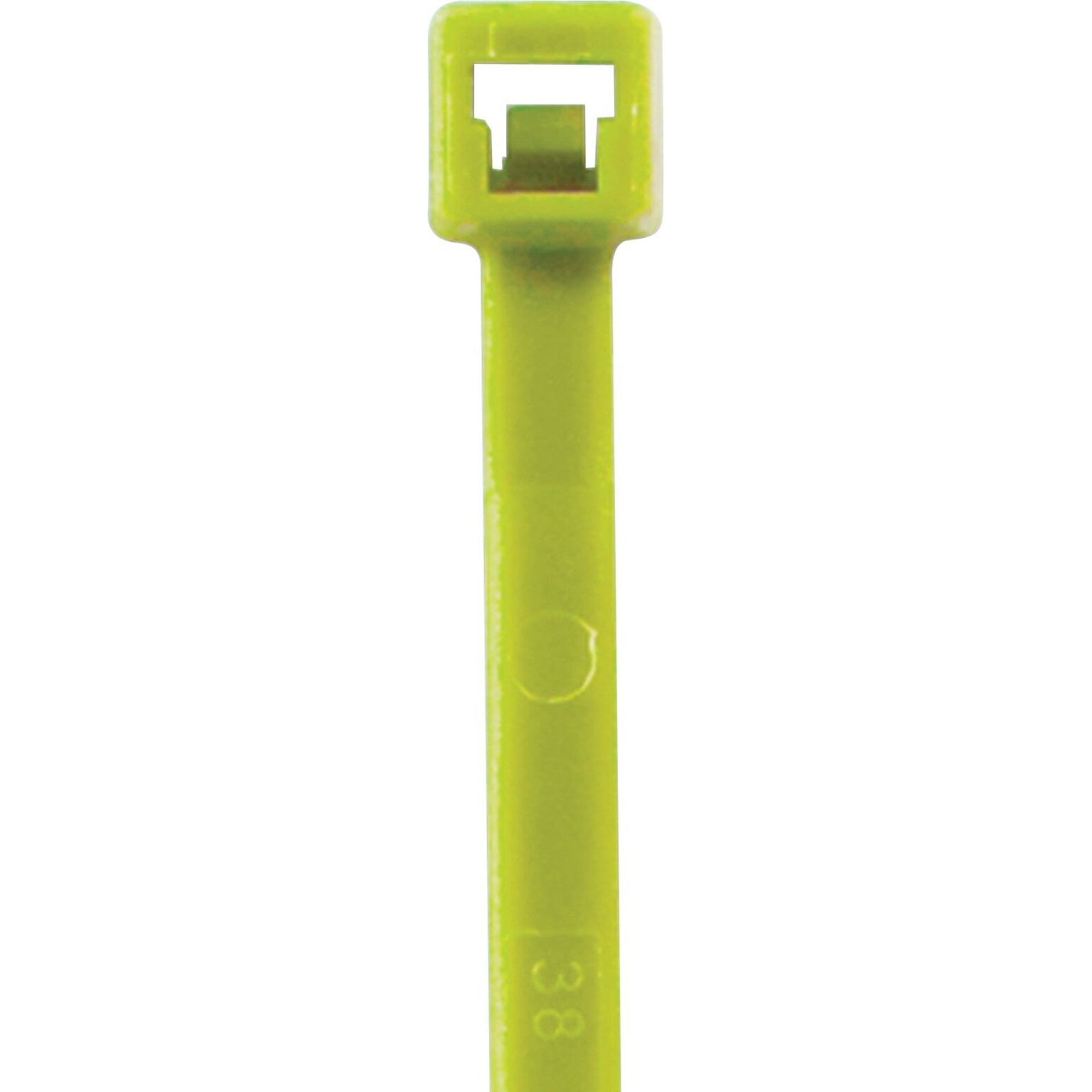 BOX Partners  40 lbs. Cable Tie, 8(L),  Fluorescent Green, 1000/Case