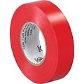 Tape Logic™ 3/4(W) x 20 yds(L) Vinyl Electrical Tape, Red, 200/Case