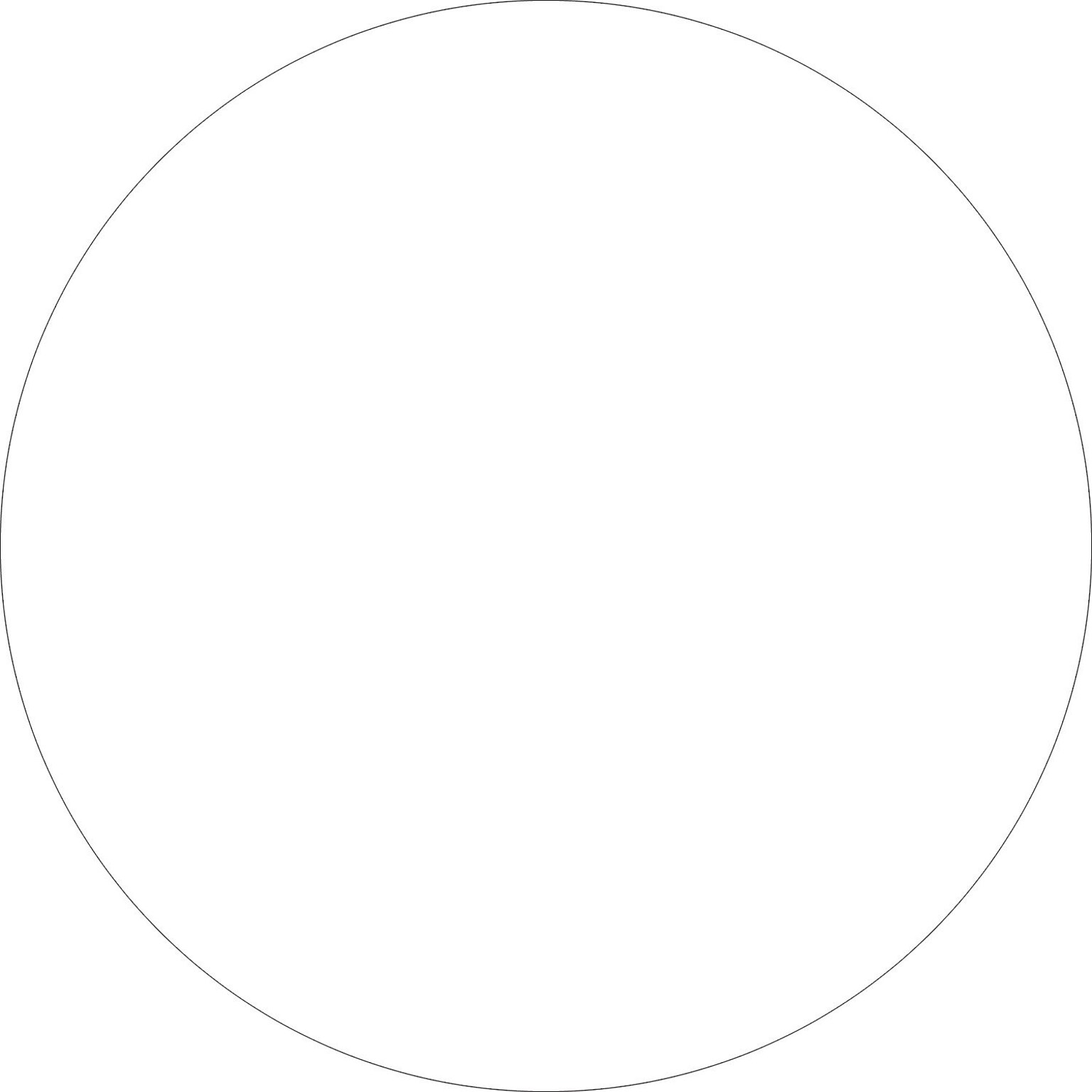 Tape Logic 4 Circle Inventory Label, White, 500/Roll