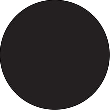 Tape Logic 2 Circle Inventory Label, Black, 500/Roll