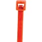 BOX Partners  18 lbs. Cable Tie, 4"(L),  Fluorescent Red, 1000/Case