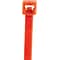 BOX Partners  18 lbs. Cable Tie, 4(L),  Fluorescent Red, 1000/Case