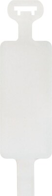 BOX Partners  50 lbs. Identification Cable Tie, 7(L),  Natural, 1000/Case