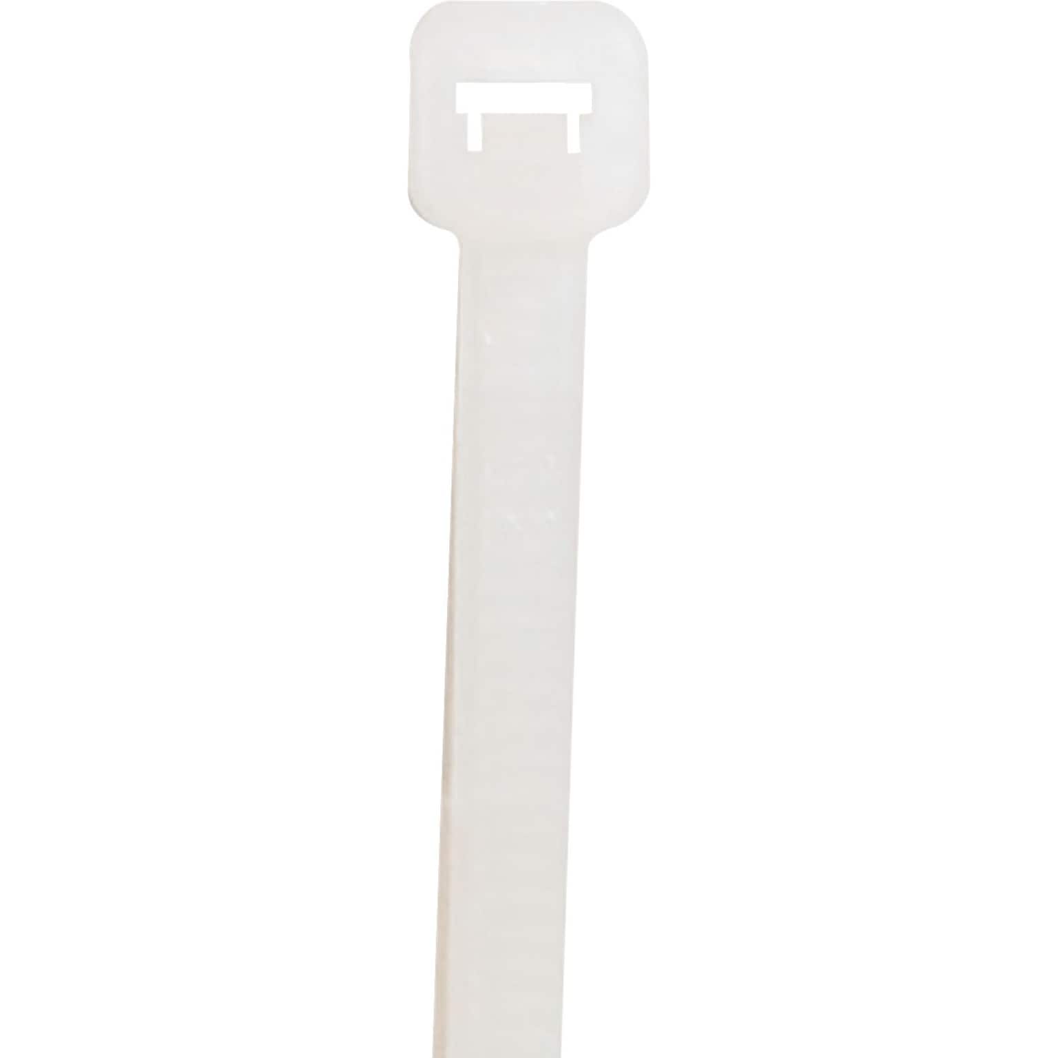 BOX Partners  18 lbs. Cable Tie, 5 1/2(L),  Natural, 1000/Case