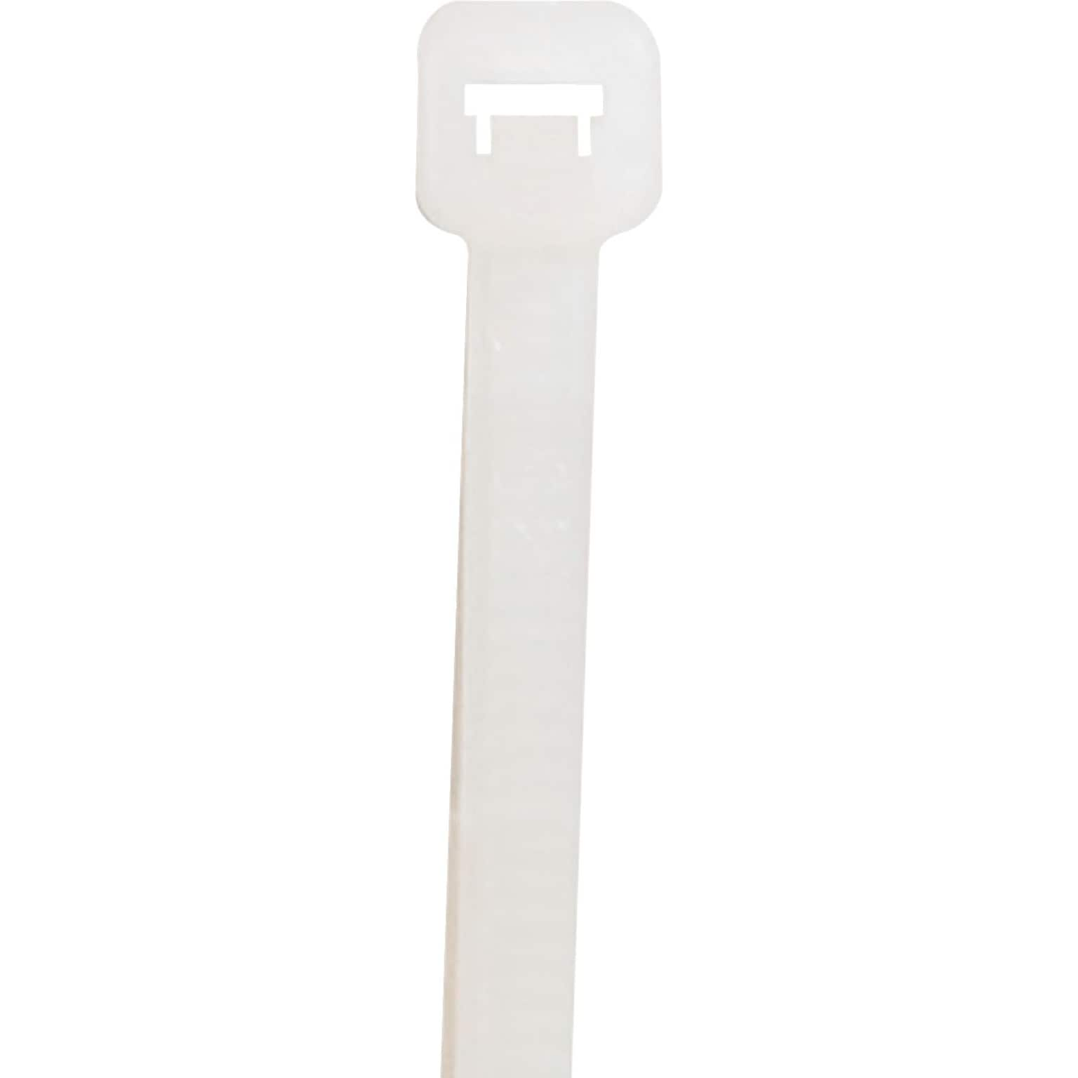 BOX Partners  120 lbs. Cable Tie, 14(L),  Natural, 100/Case