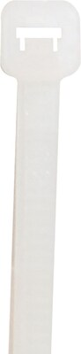 BOX Partners  120 lbs. Cable Tie, 18(L),  Natural, 100/Case