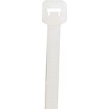 BOX Partners  120 lbs. Cable Tie, 8(L),  Natural, 100/Case