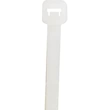 BOX Partners  120 lbs. Cable Tie, 8(L),  Natural, 100/Case