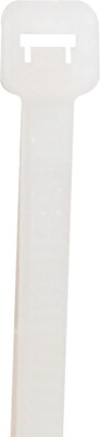 BOX Partners  50 lbs. Cable Tie, 36(L),  Natural, 100/Case