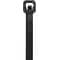 BOX Partners  120 lbs. UV Cable Tie, 24(L),  Black, 100/Case