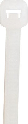 BOX Partners  50 lbs. Cable Tie, 10(L),  Natural, 1000/Case