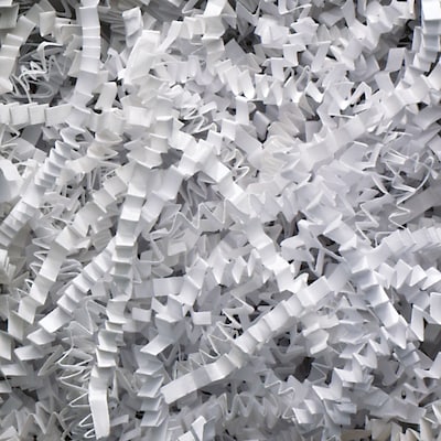 BOX Crinkle Paper, White (CP10B)
