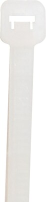 BOX Partners  50 lbs. Cable Tie, 8(L),  Natural, 1000/Case