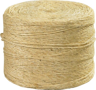 Partners Brand Sisal Twine, 970 ft., Beige (TWS970)