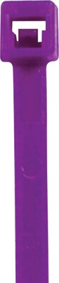 BOX Partners 50 lbs. Cable Tie, 11(L), Purple, 1000/Case