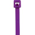 BOX Partners  40 lbs. Cable Tie, 8(L),  Purple, 1000/Case