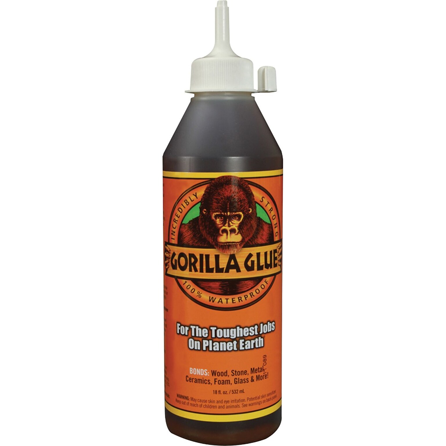 Gorilla Tough Super Glue, 18 oz., Tan (ADHGG16)