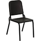 Flash Furniture HERCULES™ Polypropylene Stackable Melody Band/Music Chair; Black; 12/Pack