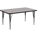 White 30x60 Rectangular Activity Table