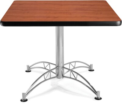OFM Square Laminate Multi-Purpose Table, 36 x 36, Cherry (811588017614)