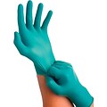 Ansell Touch N Tuff 92-500 Series Nitrile Powdered Disposable Gloves, Teal, Size 8.5 - 9, 100/Box (ORS NASCO)