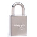 American Lock® A7200 Steel Padlock With Tubular Cylinder, 7 Pin, Chrome