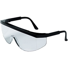 MCR Safety® Tomahawk® TK110 Protective Eyewear; Clear/Black (135-TK110)