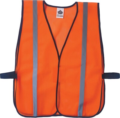 Ergodyne GloWear 8020HL Non-Certified Standard Vest, One Size Fits All