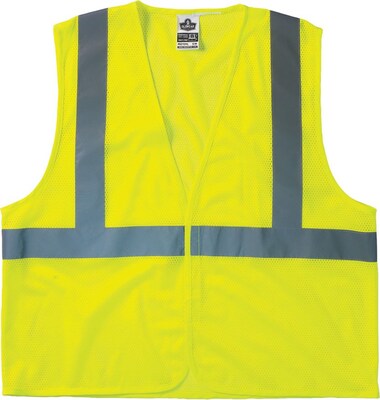 Ergodyne GloWear 8205HL Class 2 Super Econo Vest, 2XL/3XL (20977)