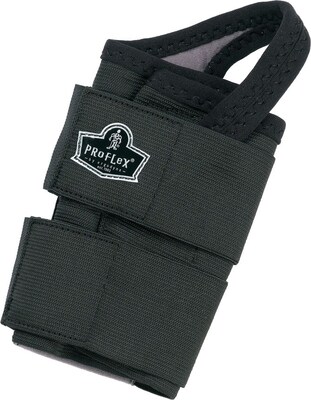 Ergodyne ProFlex 4010 Elastic Wrist Support with Double Strap, Large (70036)