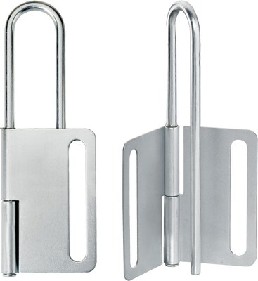 Master Lock® Safety Series™ 419 Lockout Hasp, Silver
