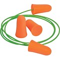 Moldex® Mellows® Corded NRR 30 dB Foam Ear Plug, Orange