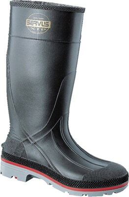 Servus® 75108 XTP 15" Black Knee Boot, Size 9