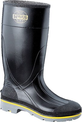 Servus® 75109 XTP 15" Black Knee Boot; Size 13