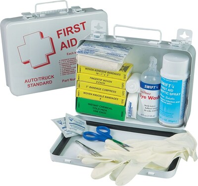 North® Truck First Aid Kit; Medium-Aerosol Spray