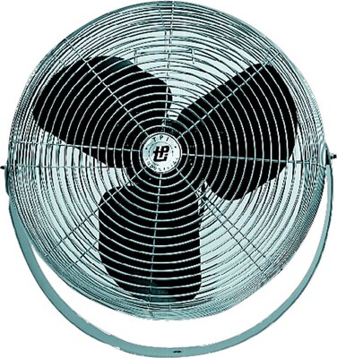 TPI Corporation 21.5H 3 Speed Wall Fan, Gray (U-18-TE)