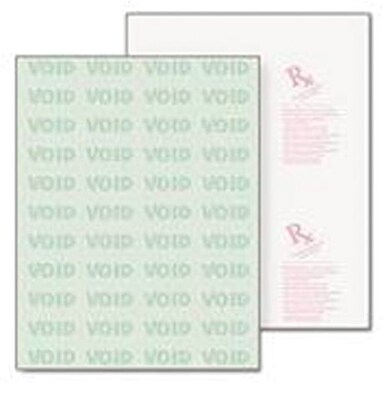 Paris DocuGard 8.5 x 11 Medical Security Paper, 24 lbs., Green, 500 Sheets/Ream, 2500/Carton (0454