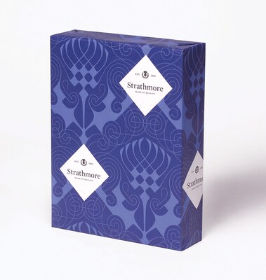 Mohawk® Strathmore Script 8 1/2 x 11 24 lbs. Premium Smooth Writing Paper, Bright White, 500 Sheets/Ream (190-004)