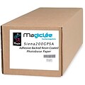Magiclee/Magic Siena 200G PSA 50 x 50 Coated Gloss Microporous Photobase Paper, Bright White, Roll (65818)