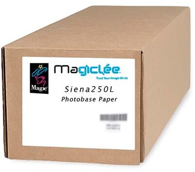 Magiclee/Magic Siena 250L 36 x 100 Coated Lustre Microporous Photobase Paper, Bright White, Roll (70137)