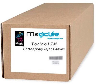 Magiclee/Magic Torino 17M 60 x 50 17 mil Matte Artist Stretch Inkjet Canvas, White, Roll (70942)