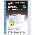 Blanks/USA® Kant Kopy® 8 1/2 x 11 60 lbs. K1 8 Features Security Paper, Void Blue, 250/Pack